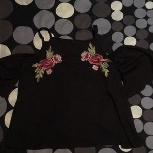 Cute off shoulder top